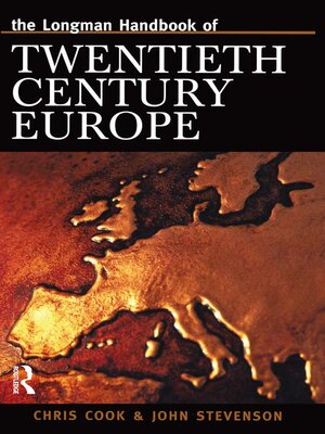 cover image of Longman Handbook of Twentieth Century Europe